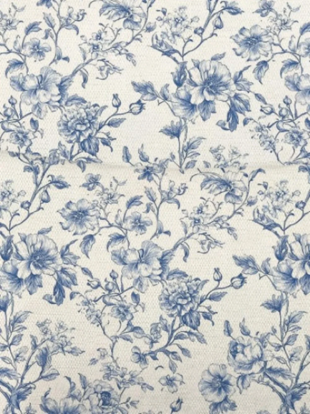 Chinoiserie Lumbar Pillow Covers 100% Linen 12x20” (2-Pack)